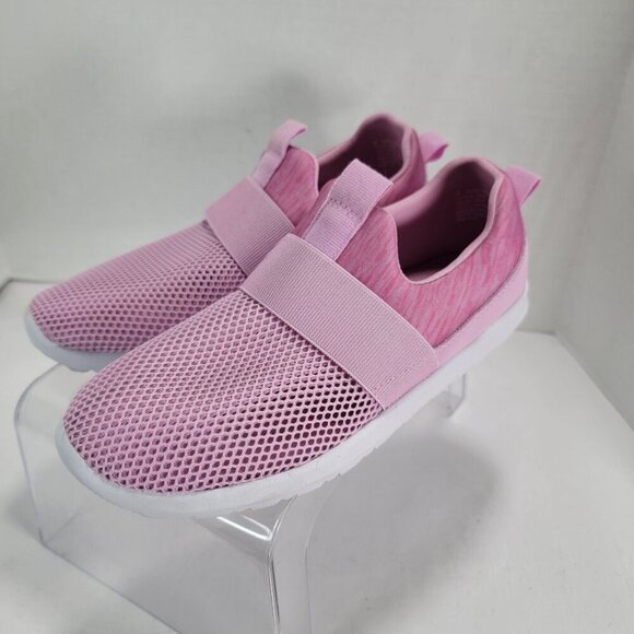 2 Pair of Big‎ Girls Slip On Casual School Shoes Cat & Jack Art Class Rhinestone - Picture 3 of 14